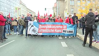 احتجاجات في برلين على ارتفاع أسعار الطاقة.