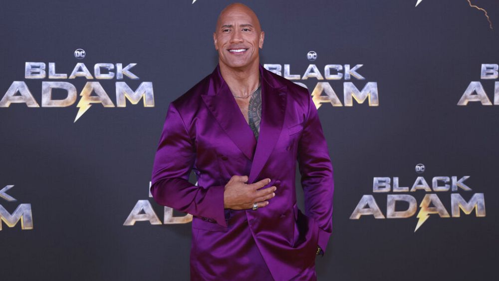 Dwayne Johnson breaks US boxoffice record with 'Black Adam' Euronews