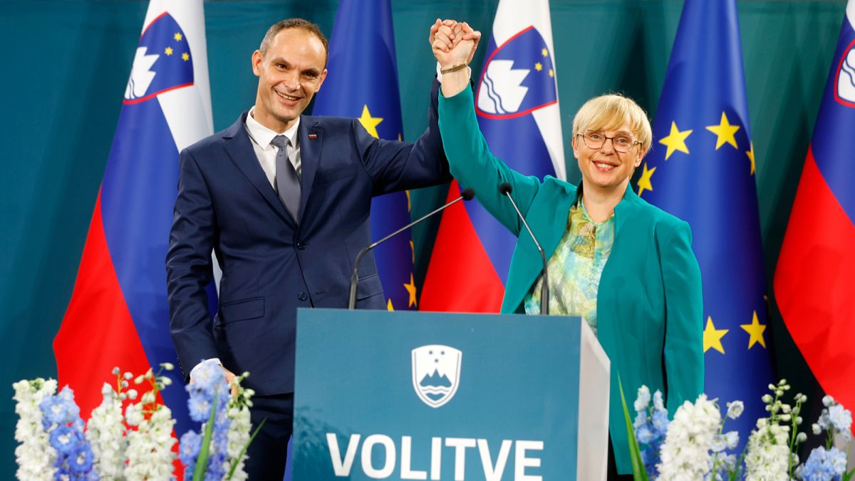 مرشحا الرئاسة في سلوفينيا