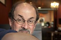 Foto de archivo de Salman Rushdie