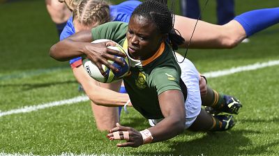 Coupe du monde de rugby féminine : l'Angleterre écrase l'Afrique du Sud