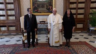 Συνάντηση Πάπα Φραγκίσκου και Προέδρου Κυπριακής Δημοκρατίας