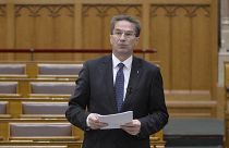 Völner Pár 2021 novemberében az Országgyűlés plenáris ülésén