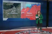 Saha Vakulina frontelemzése az Euronews stúdiójában