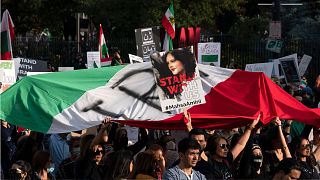 تجمع اعتراضی ایرانیان در واشنگتن