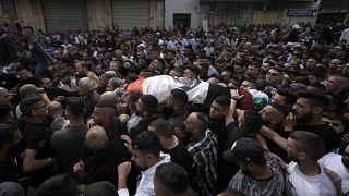 Angry crowds mourned the dead in Nablus