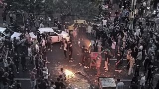 Teheráni tüntetés az iszlamista rezsim ellen
