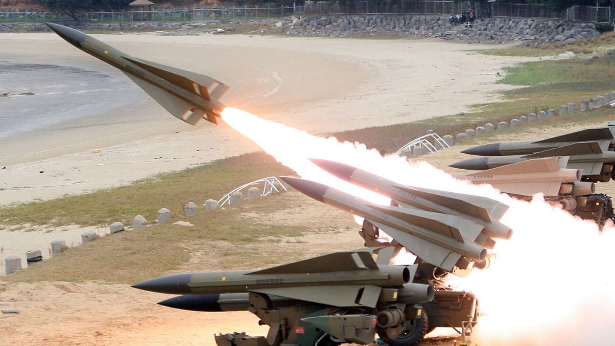 عکس تزئینی از موشک «هاوک» ساخت آمریکا