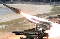 عکس تزئینی از موشک «هاوک» ساخت آمریکا