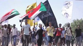 Thousands march across Sudan on 1st anniversary of military coup