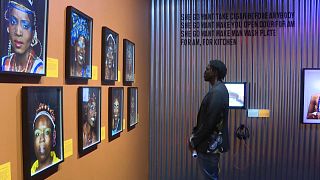 Blick auf die Ausstellung über Fela Kuti