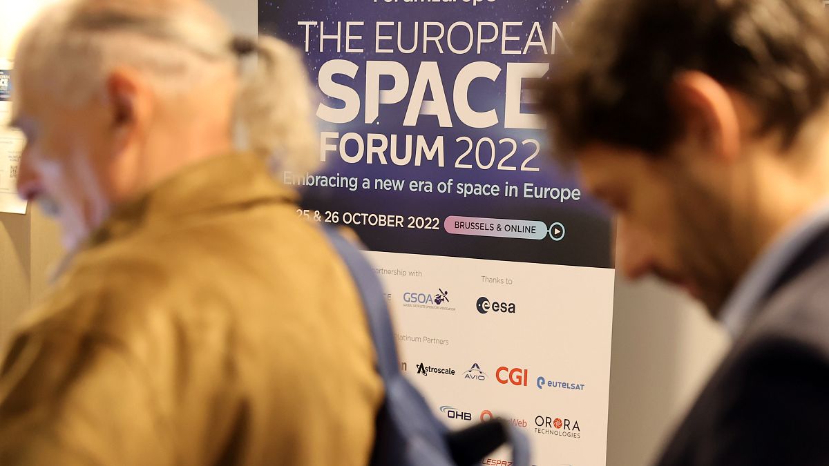 Attendees at the EU Space Forum in Brussels 