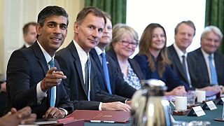 New UK PM Rishi Sunak holds his first full cabinet meeting