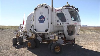 NASA's new Moon rover which will be home to astronauts when they land on its surface.