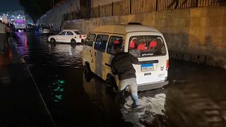 Egypt: Heavy rain leaves Cairo streets flooded, hits many provinces