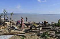 إعصار ضرب بنغلاديش 