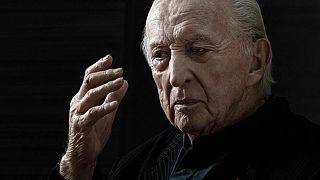 Pierre Soulages in 2019, the year the Paris Louvre honoured him with a retrospective