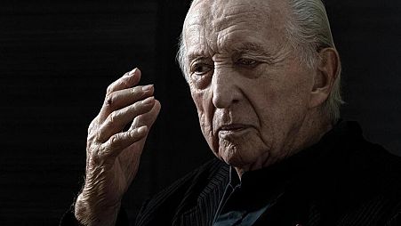 Pierre Soulages in 2019, the year the Paris Louvre honoured him with a retrospective