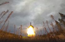 Imagen de las maniobras nucleares facilitada por el Ministerio de Defensa ruso