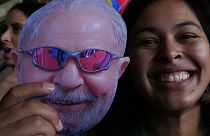 une militante pro-Lula à quelques jours du deuxième tour