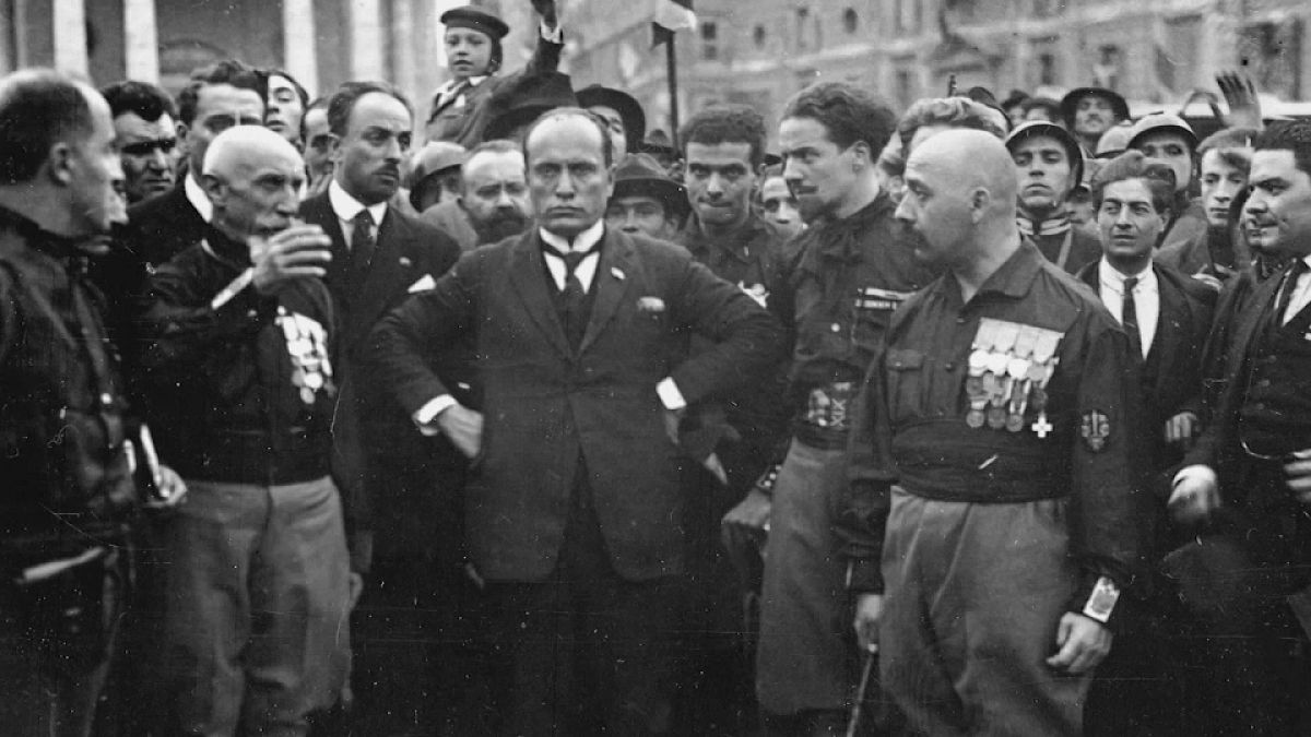 Mussolini a Roma