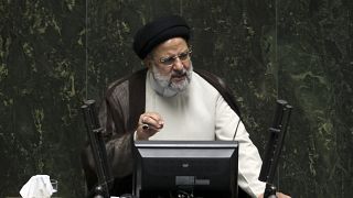 الرئيس الإيراني إبراهيم رئيسي 