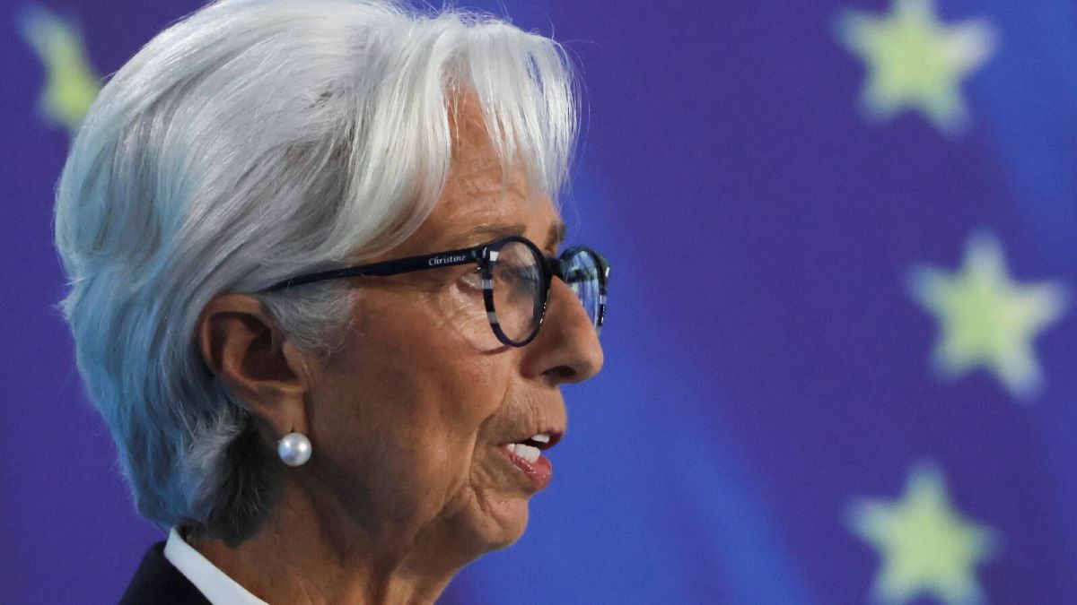 European Central Bank (ECB) President Christine Lagarde speaks during a news conference following the ECB's monetary policy meeting in Frankfurt, Germany October 27, 2022.