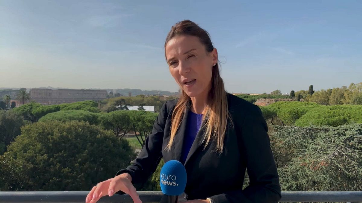 Giorgia Orlandi, corresponsal de Euronews en Roma, Italia 27/10/2022