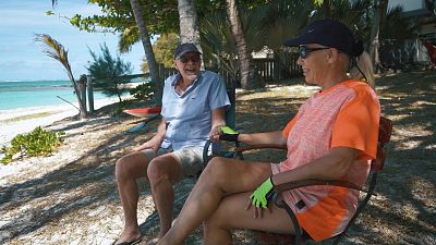 La historia de una pareja de empresarios que vive su mejor vida en la isla Mauricio