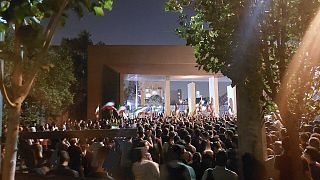 İran Şerif Teknoloji Üniversitesi'nde protestolar