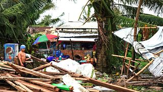 Filipinlerde fırtına