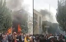 تجدد المظاهرات في إيران.