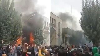 تجدد المظاهرات في إيران.