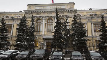 Russia's central bank in Moscow