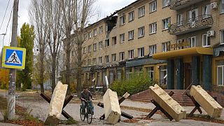Donetsk bölgesinde en ağır çatışmaların yaşandığı Bakhmut kenti