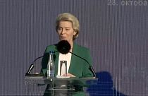 European Commission President Ursula von der Leyen on Balkan tour