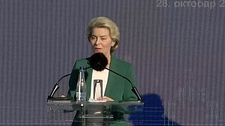 Visite en Serbie d'Ursula von der Leyen, le 28 octobre 2022