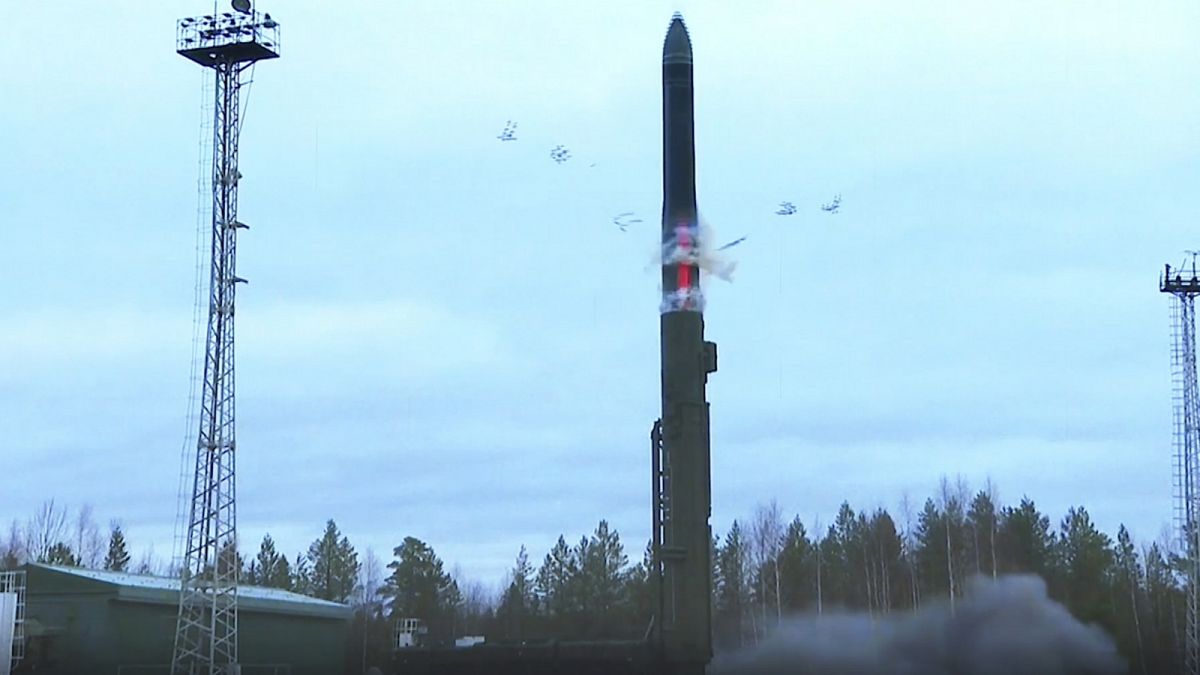 Jarsz interkontinentális ballisztikus rakéta orosz atomteszten