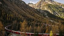 Il treno più lungo del mondo ha viaggiato per 25 chilometri da Preda a Bergogno (Svizzeria)