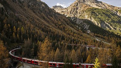 The CEO of Rhaetian Railway says he hopes the scenic route will help boast tourism to Switzerland.