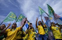 Apoiantes de Jair Bolsonaro