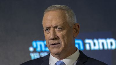  وزير الحرب الإسرائيلي بيني غانتس 