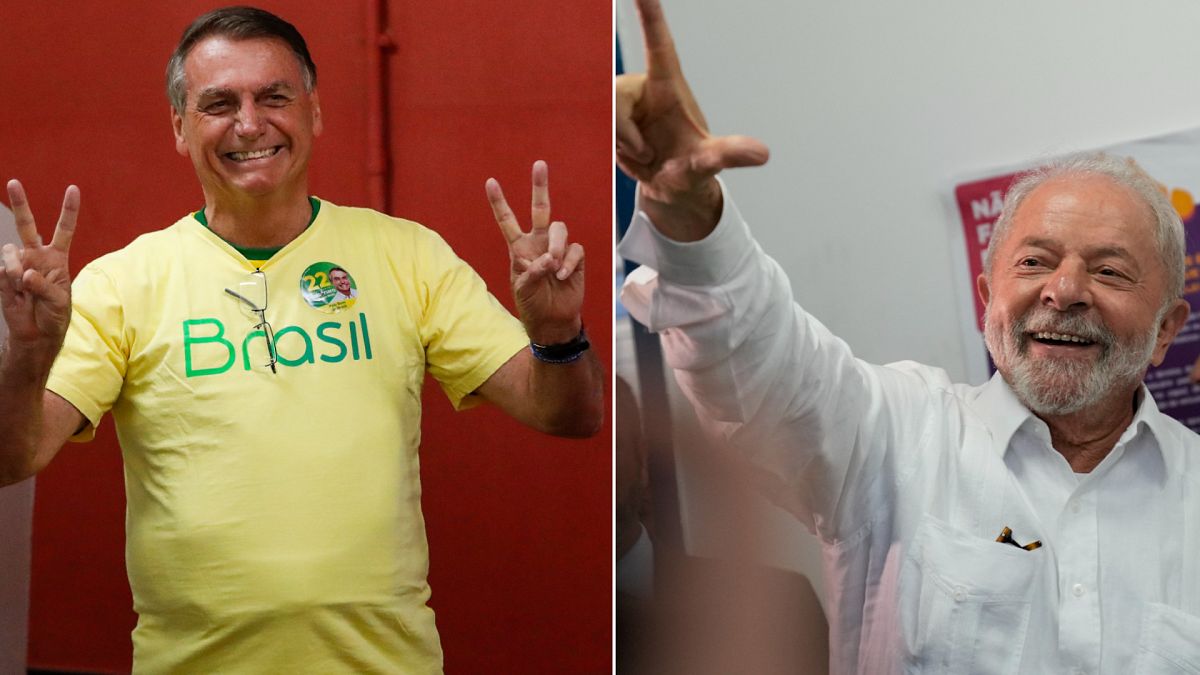 Jair Bolsonaro e Lula da Silva votaram este domingo