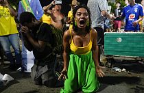Anhänger des abgewählten brasilianischen Präsidenten Jair Bolsonaro
