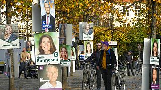 Választási plakátok Koppenhágában