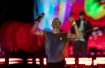 Coldplay Leadsänger Chris Martin am 11. September 2022 in Rio de Janeiro
