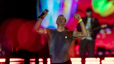 Coldplay Leadsänger Chris Martin am 11. September 2022 in Rio de Janeiro