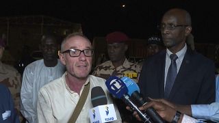 Freed French-Australian kidnapped in Chad arrives at Barkhane HQ