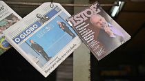 Газетные киоски в Бразилии после президентских выборов