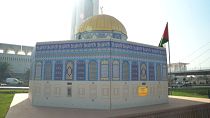 مجسم المسجد الآقصى.